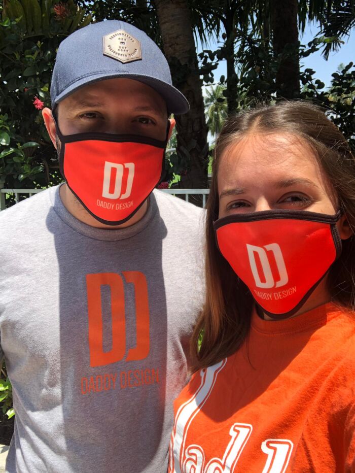 Custom Face Mask Rally Towels